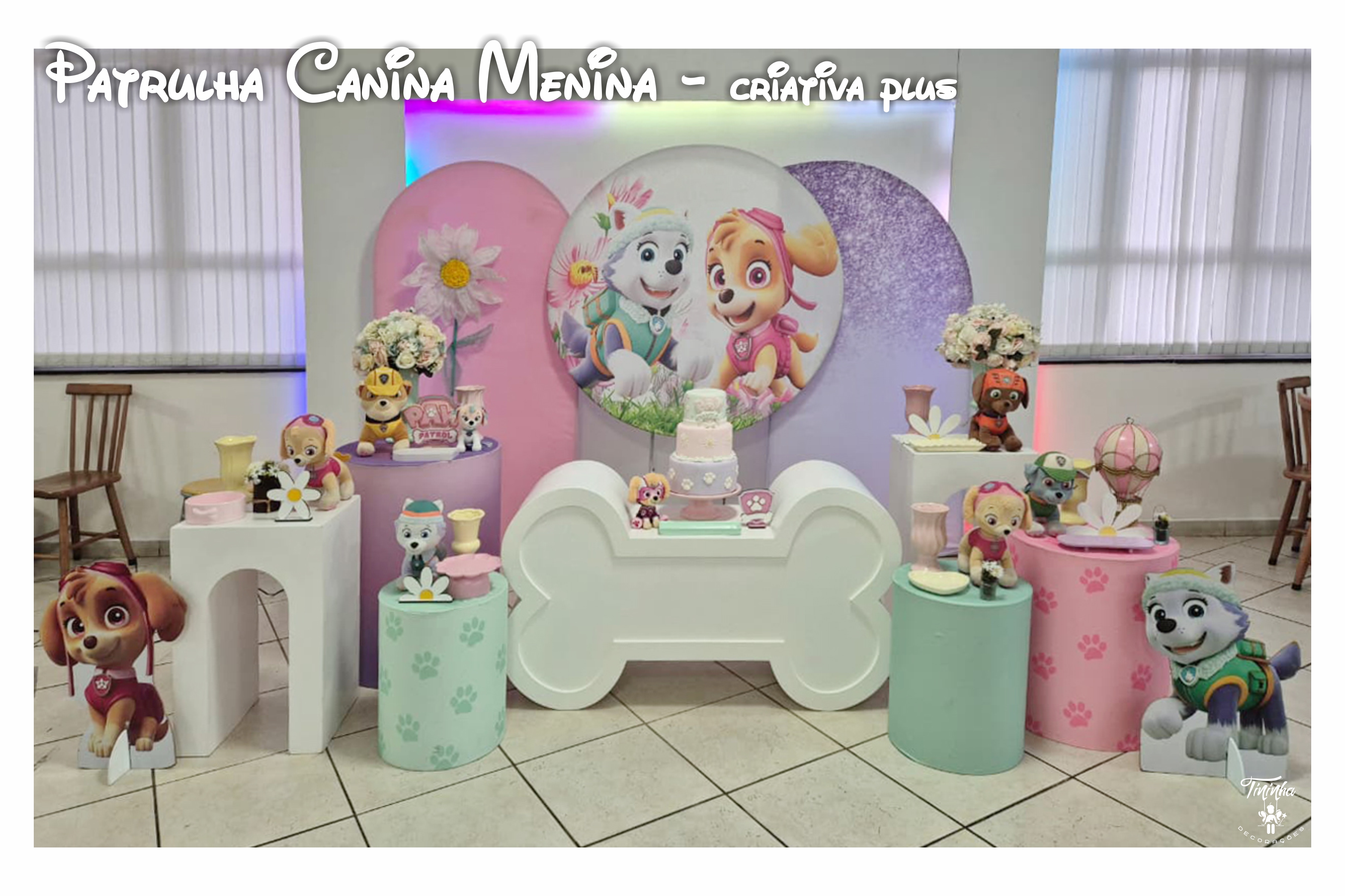 Patrulha Canina Menina - Criativa Plus